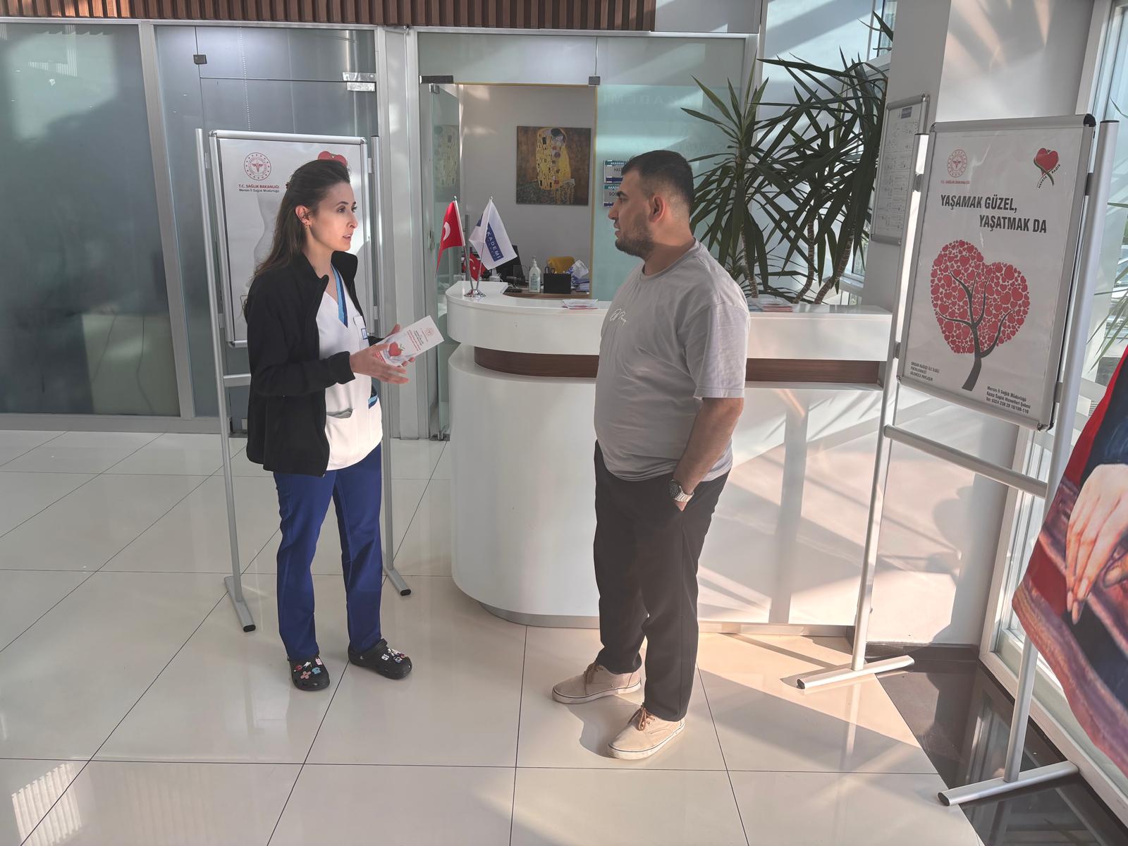 Özel Mersin Akademi Hastanesi Organ ve Doku Bağışı Etkinliği